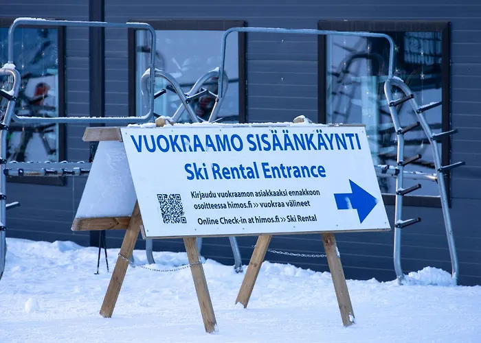 בית נופש Himoksen Koivula 27 - Outdoor Jacuzzi Available Himos