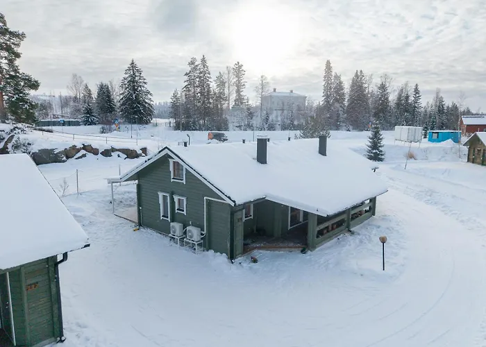 בית נופש Himoksen Koivula 27 - Outdoor Jacuzzi Available Himos