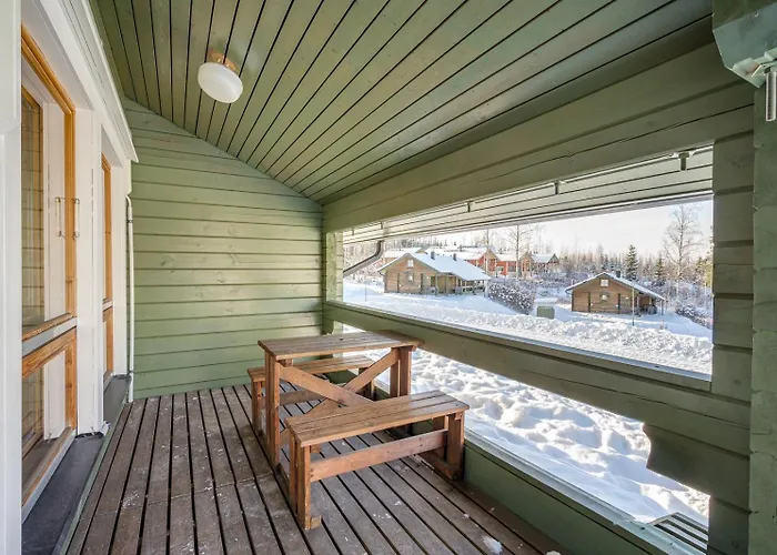 בית נופש Himoksen Koivula 27 - Outdoor Jacuzzi Available Himos